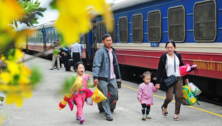 Tăng hàng chục chuyến tàu khu vực phía Bắc trong dịp Tết Dương lịch
