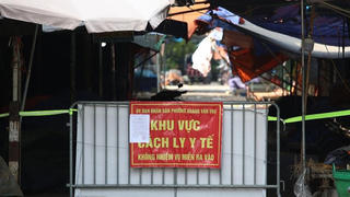 Ngày 20/8, chợ đầu mối phía Nam tại Hà Nội mở cửa trở lại