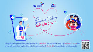 MB Ageas Life tặng 10.000 gói tư vấn sức khỏe và bộ kit xét nghiệm COVID-19