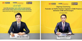 SHB sẽ chuyển nhượng 100% vốn tại SHB Finance cho Krungsri