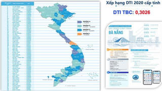 Đà Nẵng dẫn đầu bảng xếp hạng chuyển đổi số năm 2020 ở cả 3 trụ cột