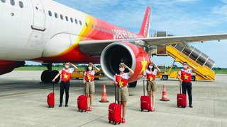 Vietjet khôi phục 48 đường bay nội địa đón khách trên những chuyến bay xanh