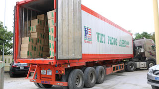Thu giữ hơn 15.000 chai dầu gội, sữa tắm, phấn rôm có dấu hiệu nhập lậu