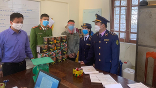 Bắt giữ 20,2 kg pháo nổ do nước ngoài sản xuất