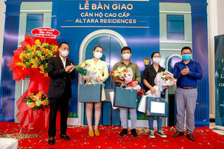 Chung cư biển cao cấp Altara Residences chào đón những cư dân đầu tiên về nhận nhà