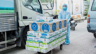 Vinamilk tiếp sức lực lượng tuyến đầu