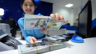 Đồng USD giảm phiên thứ 3 liên tiếp