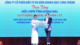 Golf Long Thành tài trợ 10 tỷ đồng cho chương trình "Mẹ đỡ đầu" tỉnh Đồng Nai