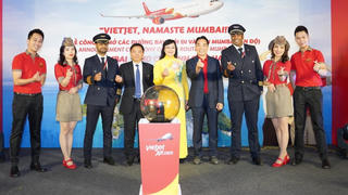 Vietjet mở đường bay TP Hồ Chí Minh/Hà Nội - Mumbai cùng các đường bay giữa Việt Nam - Ấn Độ