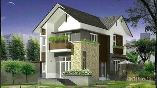 Ngẩn ngơ trước những mẫu nhà 2 tầng mái Thái giá 500 triệu