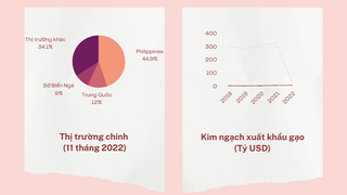 Xuất khẩu gạo dự kiến đạt kỷ lục 7 triệu tấn