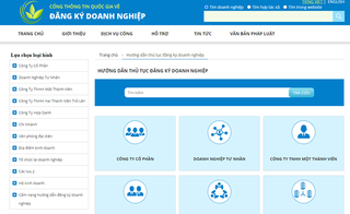 Từ 1/7 có thể đăng ký kinh doanh qua mạng Internet