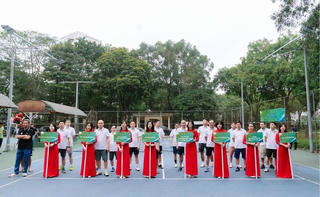 Giải tennis Cotana Group - “30 năm - Dòng chảy kiến tạo tương lai” thành công tốt đẹp