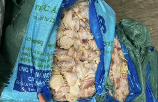 Phát hiện gần 1 tấn cánh gà đông lạnh không rõ nguồn gốc xuất xứ