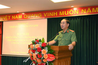 Tiếp tục đề cao công tác xây dựng Đảng, xây dựng lực lượng Công an nhân dân