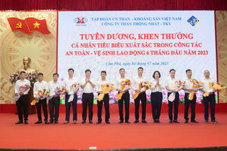 Công ty Than Thống Nhất - TKV sơ kết công tác AT-VSLĐ 6 tháng đầu năm 2023