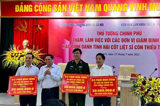 Nỗ lực đưa liệt sĩ 'trở về'