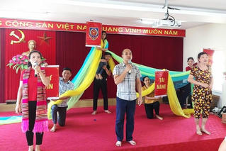 Các đội thi hào hứng chuẩn bị cho vòng thi khu vực