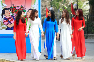 Giữ mãi tà áo em bay