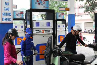 Giá xăng tăng vào chiều nay?