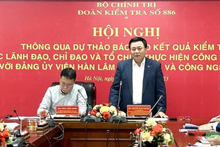 Tập trung xây dựng đội ngũ cán bộ đủ phẩm chất, năng lực