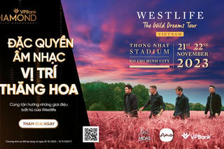 Đặc quyền âm nhạc VPBank dành tặng khách VIP – vé CAT1 đêm nhạc “The Wild Dreams Tour”