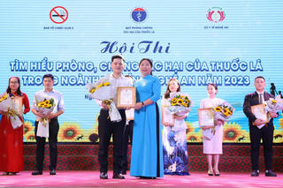 Nghệ An hưởng ứng Hội thi phòng chống tác hại thuốc lá trong ngành y tế