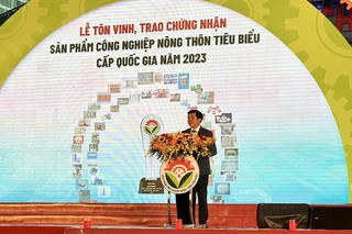 Tôn vinh 173 sản phẩm công nghiệp nông thôn tiêu biểu cấp Quốc gia năm 2023
