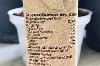 Quy định mới về ghi thành phần dinh dưỡng trên nhãn thực phẩm