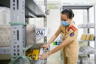 Bộ Công an phê duyệt kế hoạch đấu giá gần 189.000 biển số ô tô 