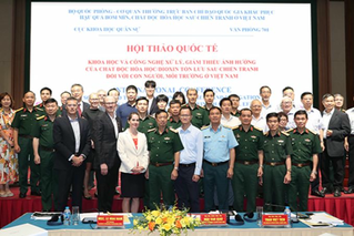 Đẩy mạnh hợp tác quốc tế khắc phục hậu quả chất độc hóa học/dioxin