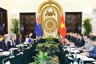 Việt Nam - New Zealand hướng tới mục tiêu kim ngạch thương mại hai chiều 3 tỷ USD