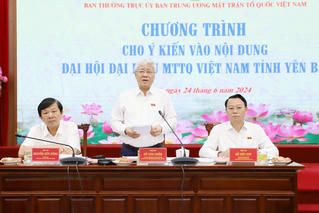 Tổ chức Đại hội MTTQ Việt Nam các cấp: Bảo đảm tiến độ, thời gian và chất lượng