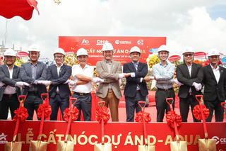 Dự án D-Aqua chính thức cất nóc