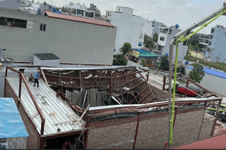 Công an hướng dẫn biện pháp phòng tránh sập đổ công trình đang xây dựng