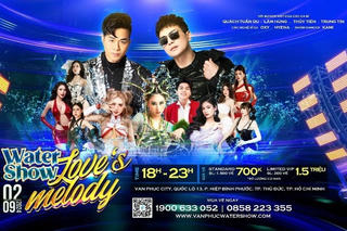 Nghỉ lễ 2/9 đến Van Phuc City xem nhạc nước Water show Love’s Melody