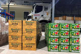 Thu giữ hơn 4.000 chai bia Heniken, BeerLao không có chứng từ hợp pháp