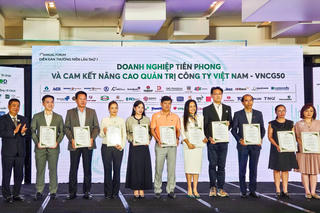 PDR lọt Top 50 Doanh nghiệp thực hành quản trị công ty tốt nhất - VNCG50