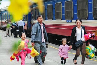 Mở bán vé tàu Tết tuyến Hà Nội - Hải Phòng, cao nhất 150.000/lượt