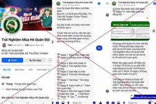 “Trải nghiệm mùa hè quân đội” cho con, coi chừng sập bẫy lừa đảo 
