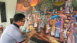 “Giữ lửa” sơn mài Tương Bình Hiệp