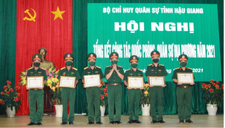 Hậu Giang: Hoàn thành xuất sắt nhiệm vụ quốc phòng, quân sự địa phương