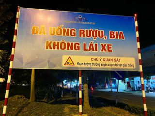 Cần Thơ lắp pano tuyên truyền an toàn giao thông tại các điểm nguy cơ tai nạn cao