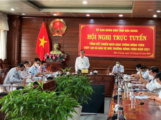 Hậu Giang: Phát triển đồng bộ hạ tầng giao thông nông thôn gắn với hiện đại hóa nông nghiệp