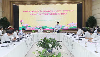 Ngành Giáo dục và Đào tạo Đồng Tháp tiếp tục triển khai số hóa công tác quản lý trong dạy và học