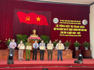 Cần Thơ trao giải hội thi Sáng tạo kỹ thuật thành phố lần thứ 11