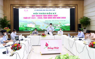 UBND Đồng Tháp đưa ra dự thảo phát triển quy hoạch tỉnh giai đoạn 2021- 2030, tầm nhìn 2050