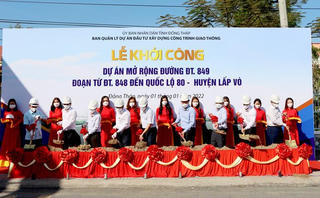 Đồng Tháp khánh thành và khởi công 3 dự án giao thông trọng điểm