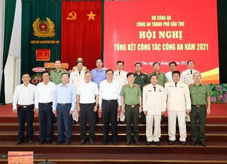 Công an thành phố Cần Thơ tổng kết công tác năm 2021