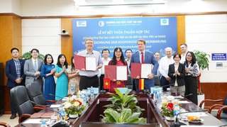 Đại học Luật Hà Nội: Ký kết thoả thuận hợp tác với các đối tác Đức FES và DAAD